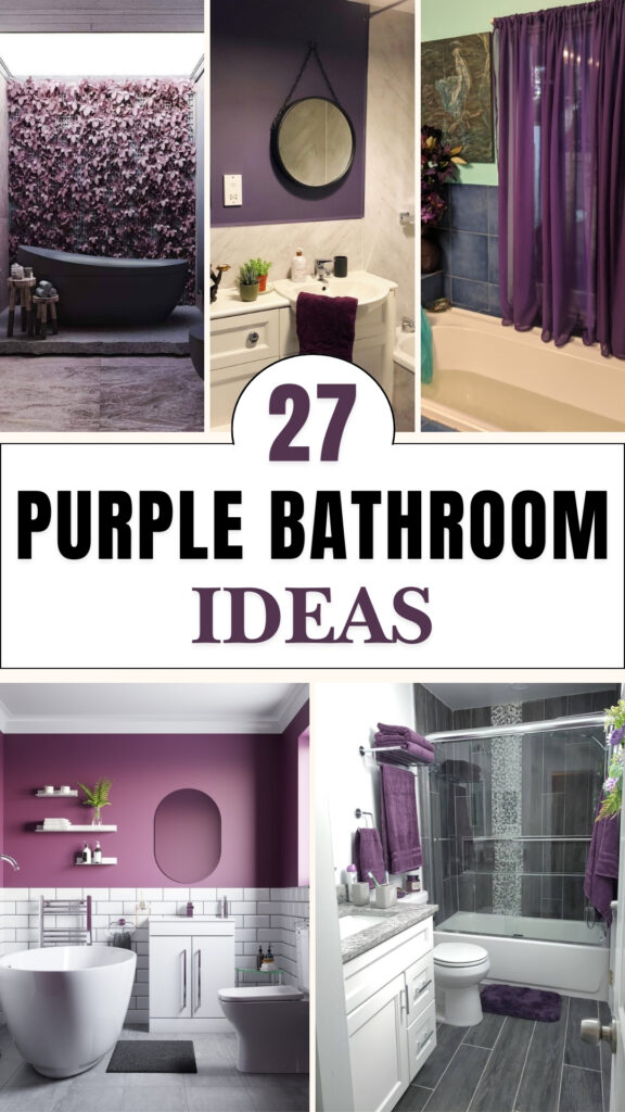 Purple Bathroom Ideas