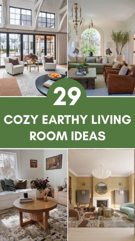 Cozy Earthy Living Room Ideas