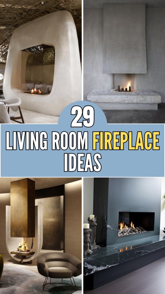 Living Room Fireplace Ideas