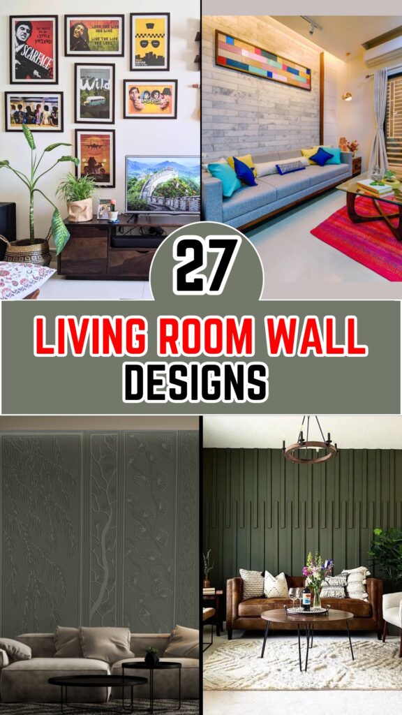 Living Room Wall Designs